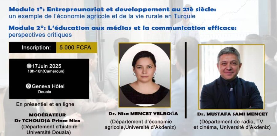 ATELIER DE FORMATION : INNOVATION, COMMUNICATION ET ENTREPREUNERIAT RURAL