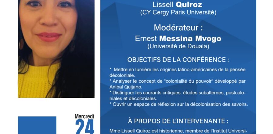 CONFERENCE SCIENTIFIQUE